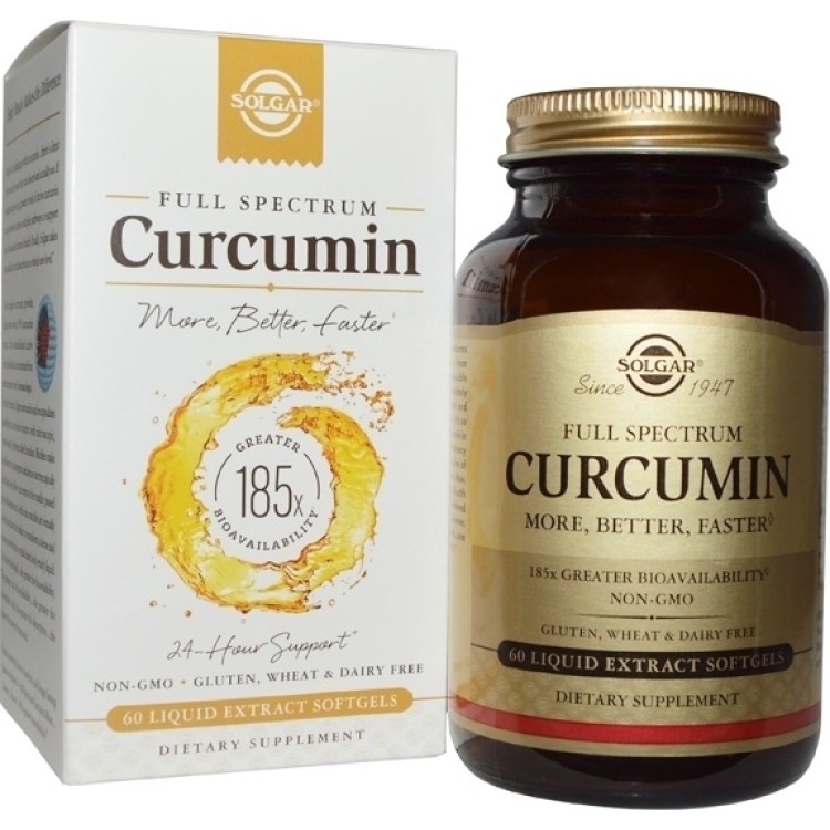 Solgar Full Spectrum Curcumin 30 μαλακές κάψουλες Αντιοξειδωτικά