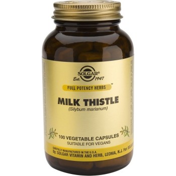 Solgar Milk Thistle 100 φυτικές κάψουλες