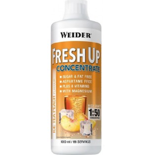 Weider Fresh Up Concentrate 1000ml Peach Ice Tea