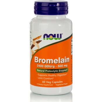 Now Foods Bromelain 500mg 60 φυτικές κάψουλες