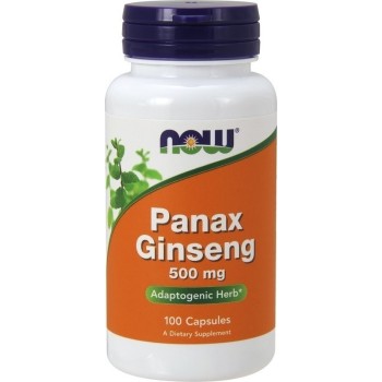 Now Foods Panax Ginseng 500mg 100κάψουλες