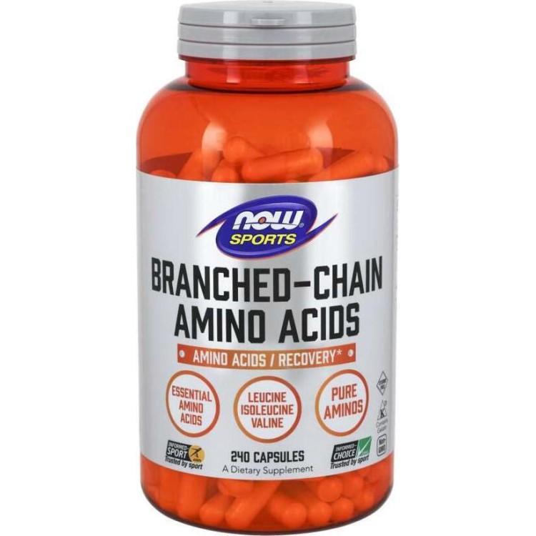 Now Foods Branched Chain Amino Acids (BCAA) 120 Κάψουλες