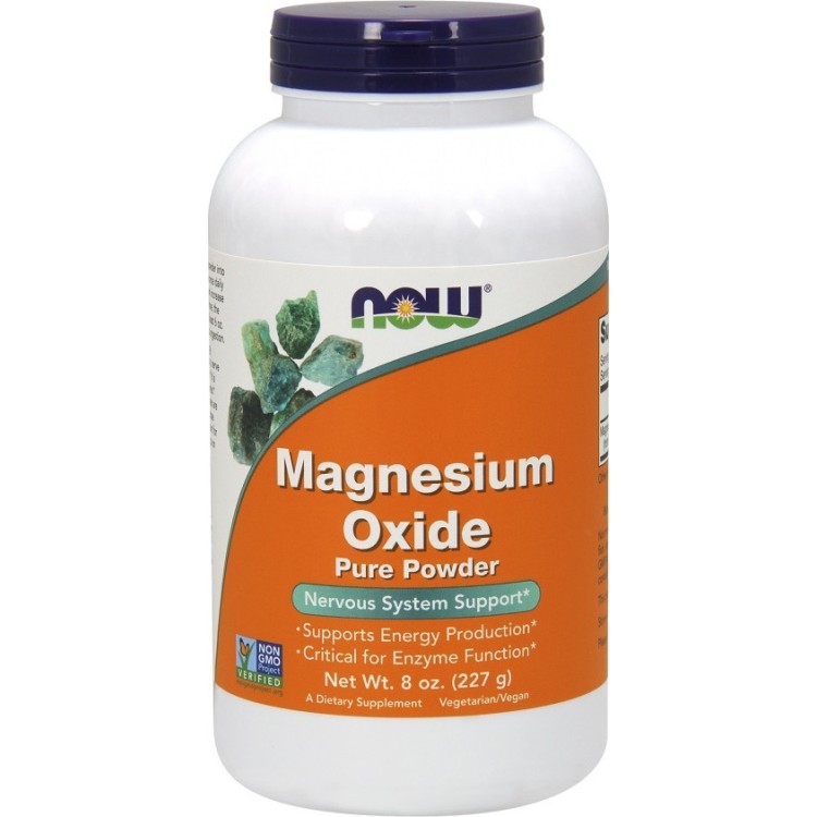 Now Foods Magnesium Oxide Powder 227gr