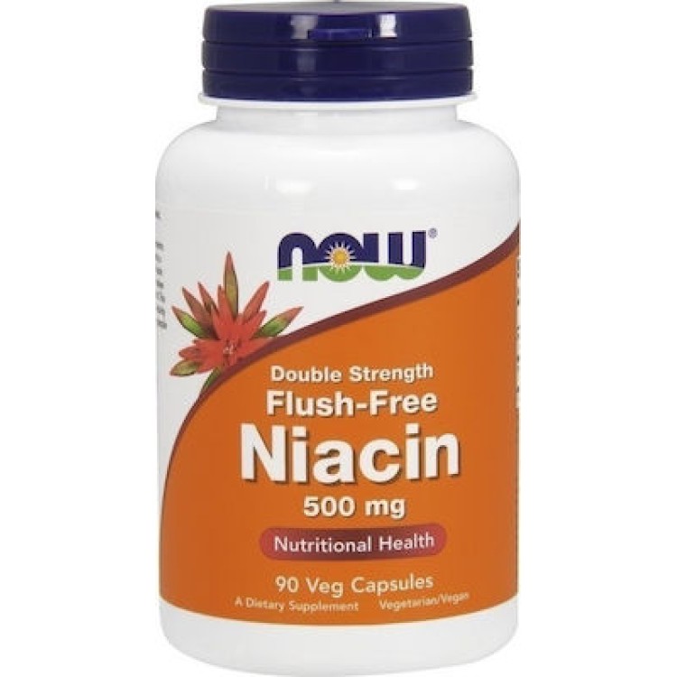 Now Foods Flush Free Niasin 90 φυτικές κάψουλες