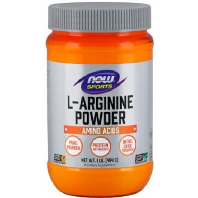 Now Foods L-Arginine Powder 454gr Αντιοξειδωτικά