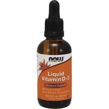 Now Foods Liquid Vitamin D3 2 oz 59.2ml