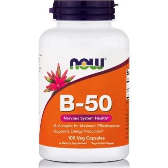 Now Foods B-50 100 φυτικές κάψουλες