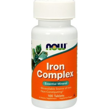 Now Foods Iron Complex 100 ταμπλέτες