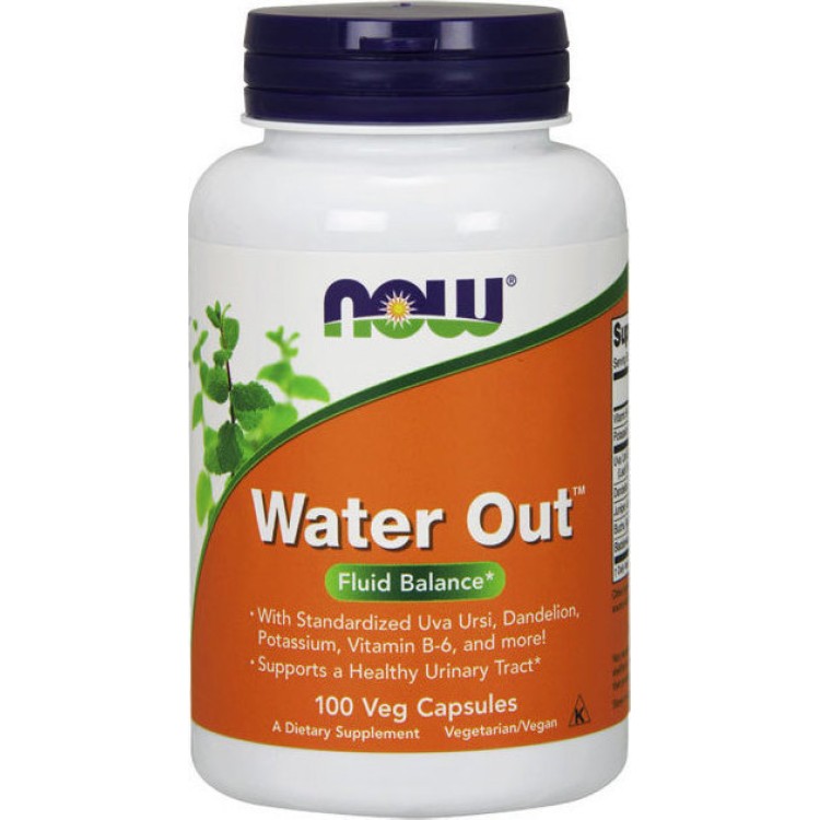 Now Foods Water Out 100 φυτικές κάψουλες Ειδικά Συμπληρώματα