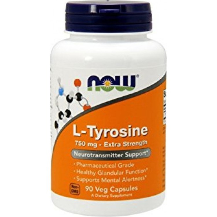 Now Foods L-Tyrosine 90 κάψουλες Unflavoured