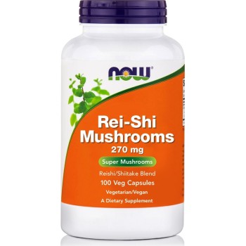 Now Foods Rei-Shi Mushrooms 270mg 100 κάψουλες