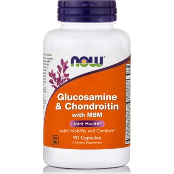Now Foods Glucosamine & Chondroitin with MSM 90 κάψουλες