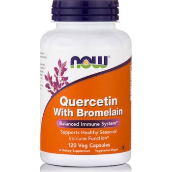 Now Foods Quercetin with Bromelain 120 φυτικές κάψουλες