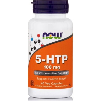 Now Foods 5-HTP 100mg 60 φυτικές κάψουλες