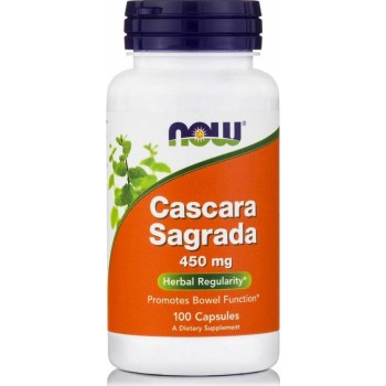 Now Foods Cascara Sagrada 450mg 100 κάψουλες