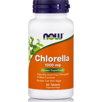 Now Foods Chlorella 1000mg 60 ταμπλέτες