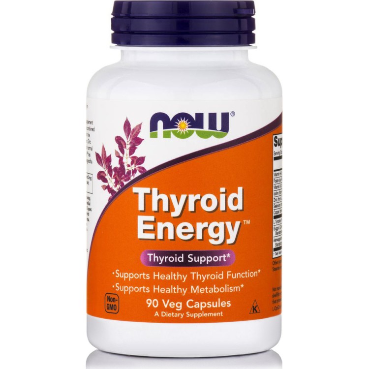 Now Foods Thyroid 90 φυτικές κάψουλες