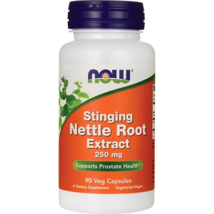 Now Foods Nettle Root Extract Vegetarian 250mg 90 φυτικές κάψουλες