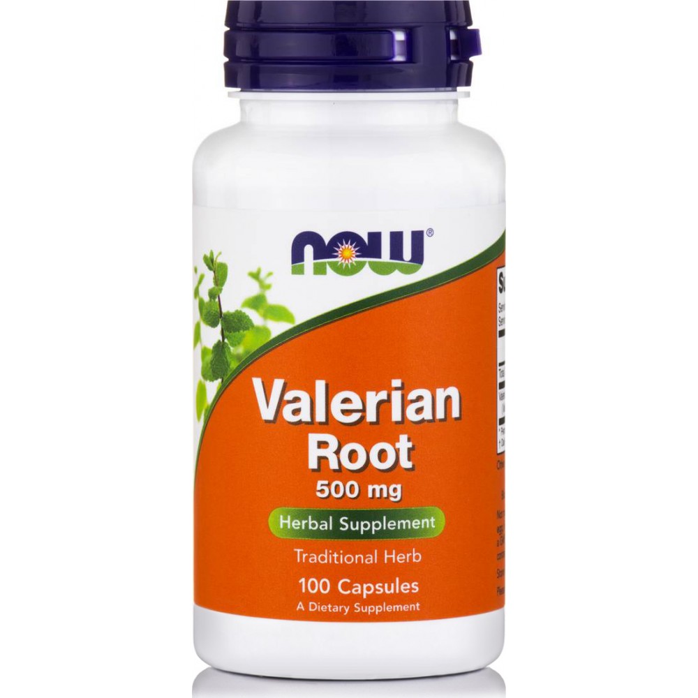 Now Foods Valerian Root 500mg 100 κάψουλες