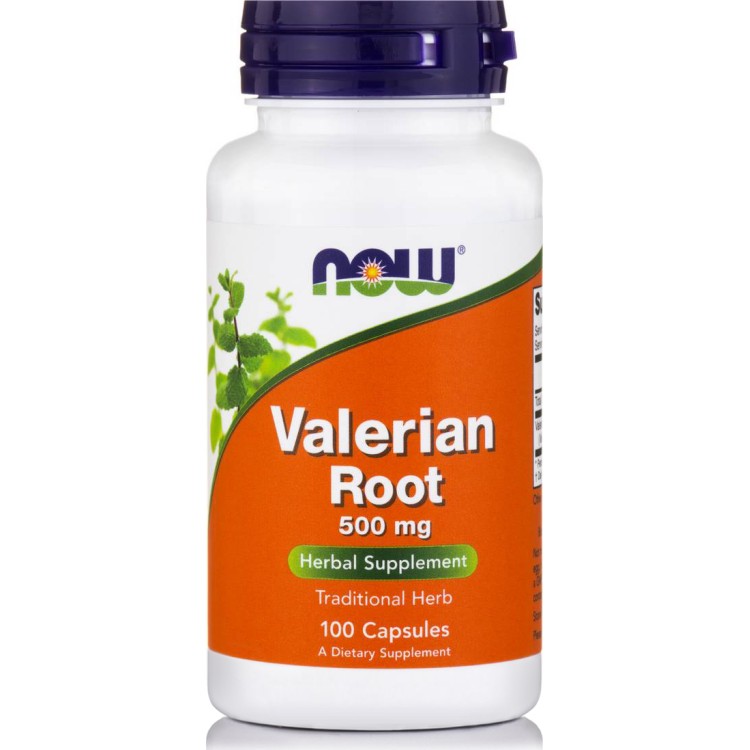 Now Foods Valerian Root 500mg 100 κάψουλες