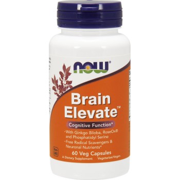 Now Foods Brain Elevate Vegeterian 60 φυτικές κάψουλες