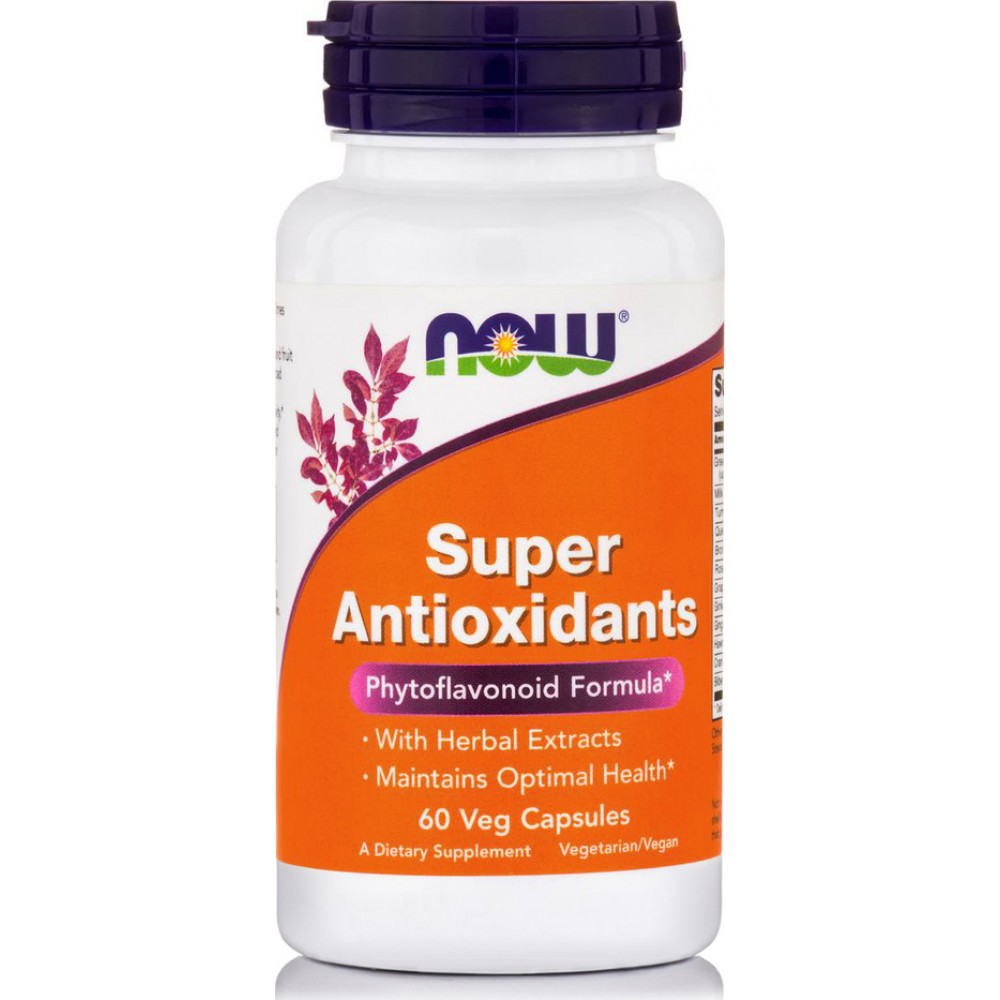 Now Foods Super Antioxidants 60 φυτικές κάψουλες