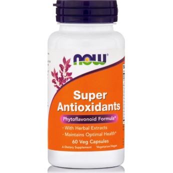 Now Foods Super Antioxidants 60 φυτικές κάψουλες