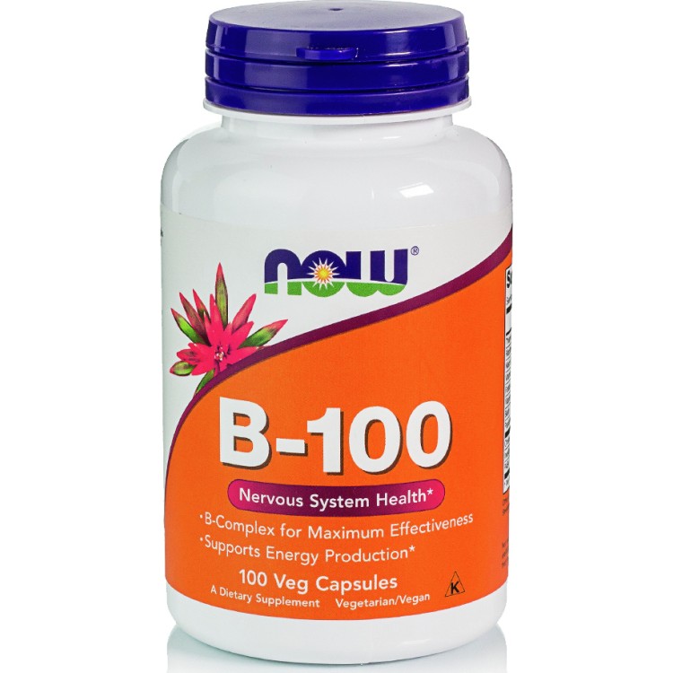 Now Foods B-100 Complex 100 κάψουλες