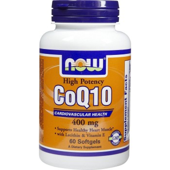 Now Foods CoQ10 400mg 30 μαλακές κάψουλες