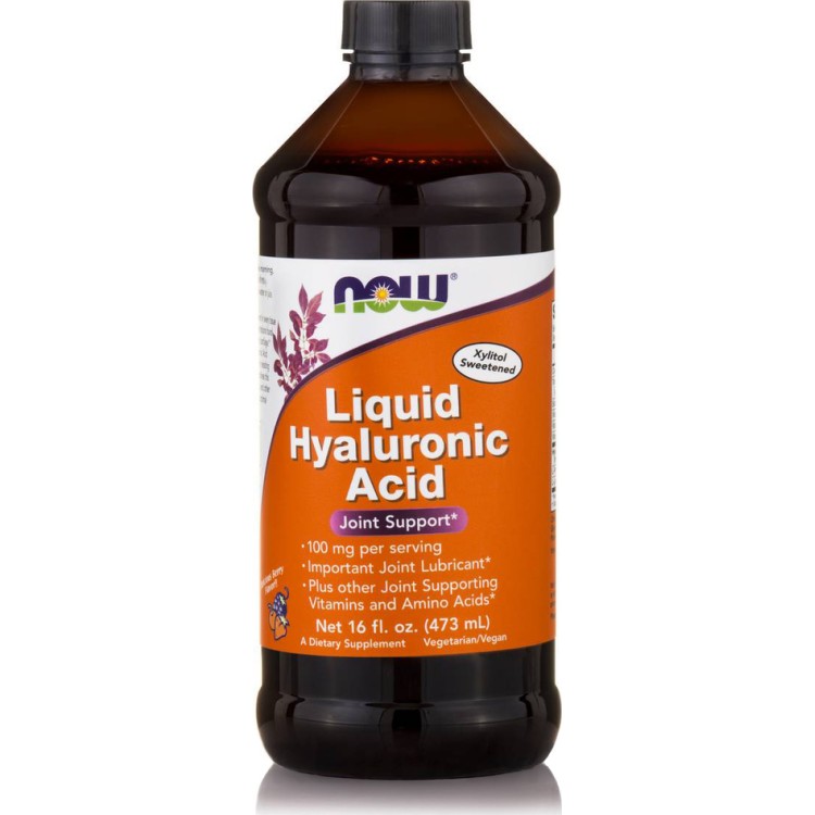 Now Foods Liquid Hyaluronic Acid 100mg 473ml