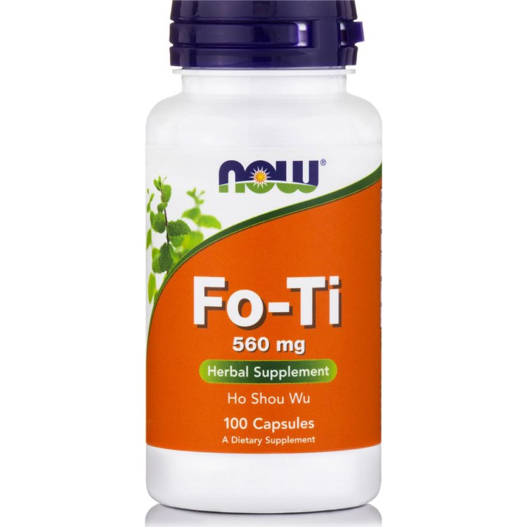 Now Foods Fo-Ti 560mg 100 κάψουλες Βότανα-Φυτικά εκχυλίσματα
