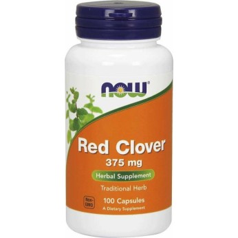 Now Foods Red Clover 375mg 100 κάψουλες