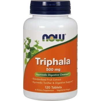 Now Foods Triphala 500mg 120 ταμπλέτες