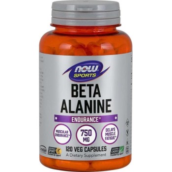 Now Foods Beta Alanine 750mg 120 κάψουλες
