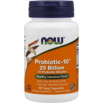 Now Foods Probiotic-10 25 Billion 50φυτικές κάψουλες