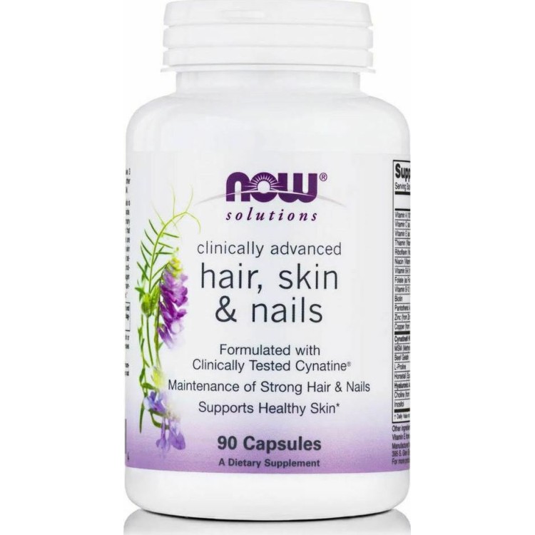 Now Foods Hair Skin & Nails 90 κάψουλες Ειδικά Συμπληρώματα