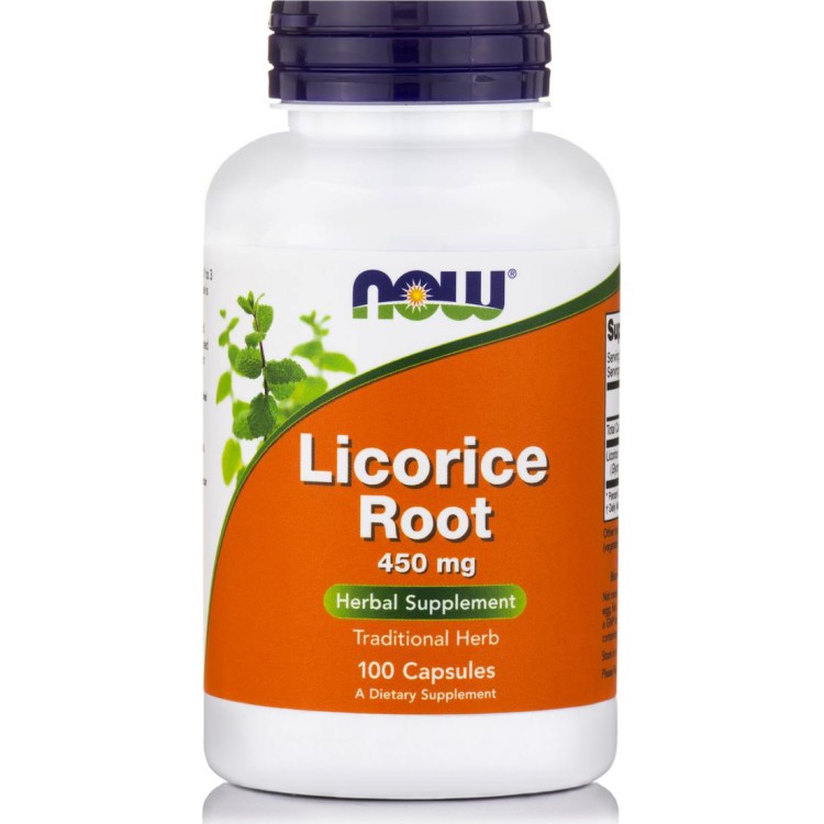 Now Foods Licorise Root 450 mg 100 κάψουλες