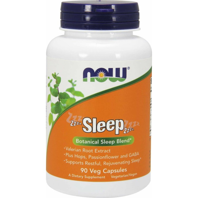 Now Foods Sleep Formula with Valerian 90 φυτικές κάψουλες