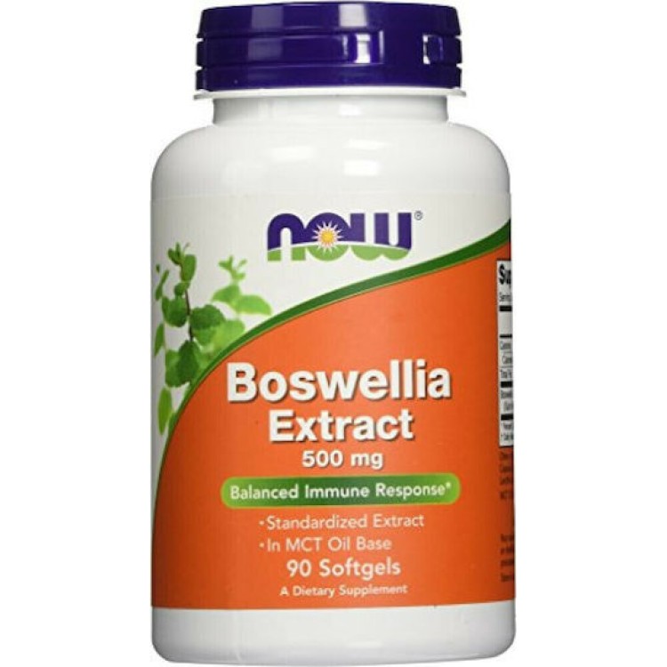 Now Foods Boswelia Extract 500mg 90 Softgels 