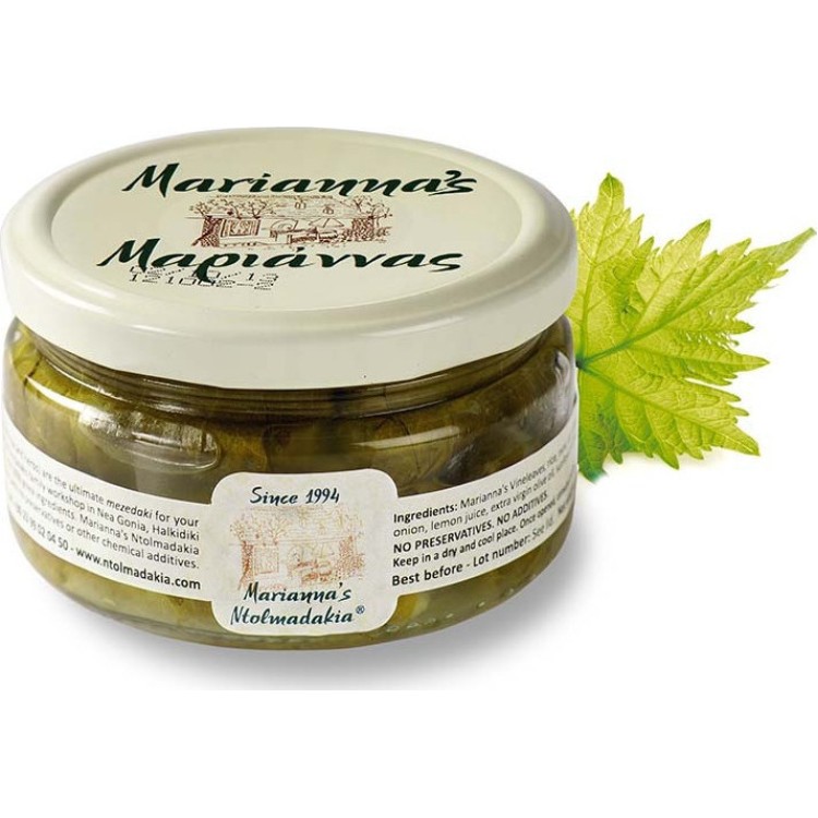 Βιολογικά Ντολμαδάκια Μαριάννας σε βάζο 200gr