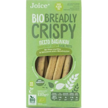 Joice Κριτσίνια με Πέστο Βασιλικού ΒΙΟ 120gr