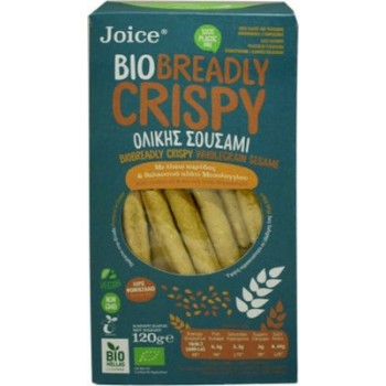 Joice Κριτσίνια Ολικής Άλεσης με Σουσάμι ΒΙΟ 120gr