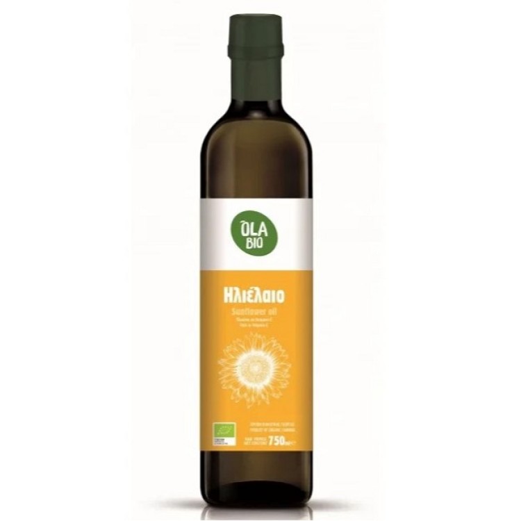 Όλα Bio Ηλιέλαιο Ψυχρής Έκθλιψης 750ml 