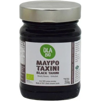 Όλα Bio Μαύρο Ταχίνι Ολικής Άλεσης 250gr