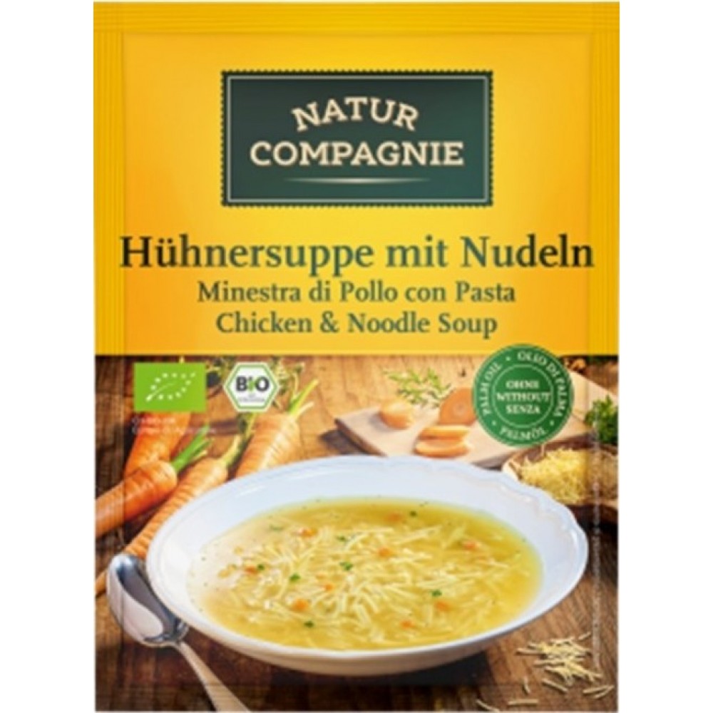 Natur Compagnie Σούπα Στιγμής Κοτόπουλο με Noodles 40gr