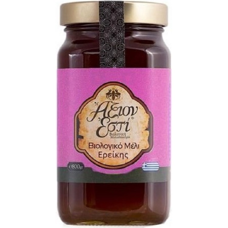 Άξιον Εστί Βιολογικό Μέλι Ερείκης 950gr