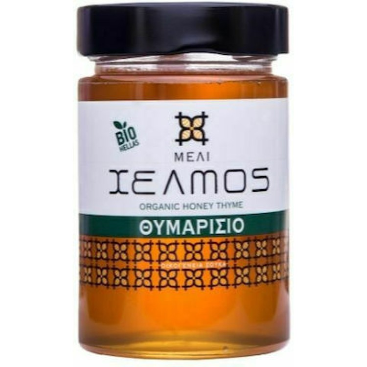 Χελμός Βιολογικό Μέλι Θυμαρίσιο 450gr