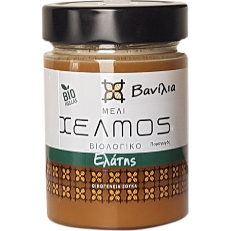 Χελμός Βιολογικό Μέλι Βανίλια Ελάτης 450gr