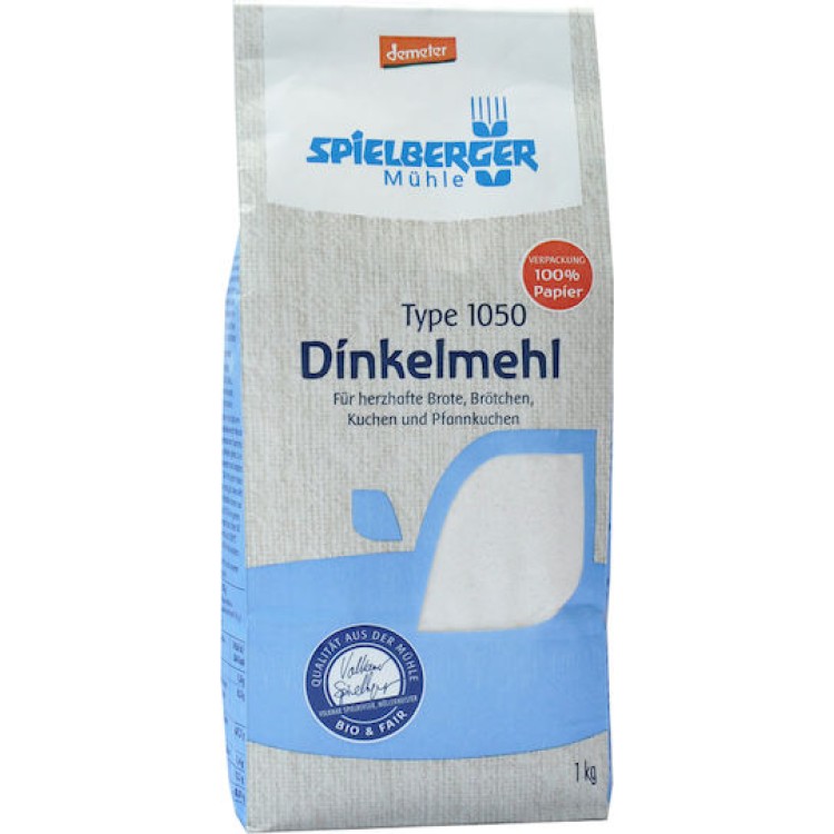 Spielberger Βιολογικό Αλεύρι Ντίνκελ Τύπου 1050 1kg