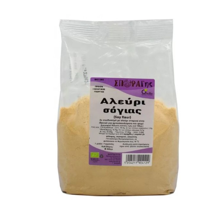 Όλα Bio Αλεύρι Σόγιας 500gr Άλευρα